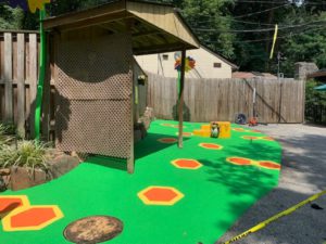 Playground Surfacing Installed by Professional