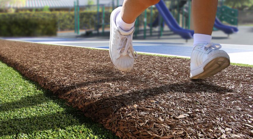 bonded-rubber-mulch - Custom Park Surfacing